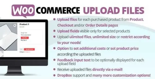 WooCommerce Upload Files GPL v85.7